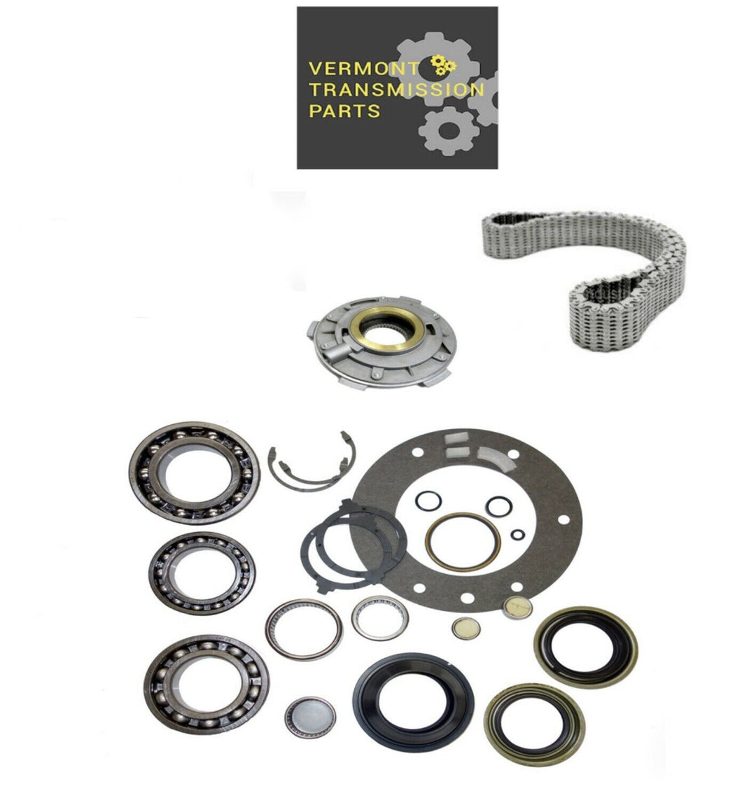 Ford NP273F Transfer Case Rebuild Kit w/ Bearings Gaskets Seals Chain and Pump