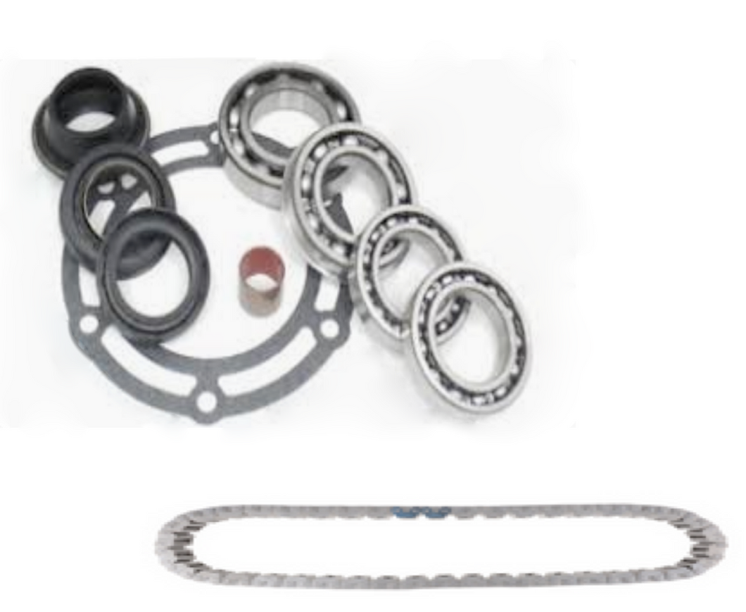 BW4485 NR3 AWD Borg Warner Transfer Case Rebuild Kit Bearings Gasket Seal Chain