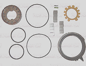 ROTOR KIT, 6L50/80/90, 06-UP 0.708IN THK, INCL ROTOR, SLIDEVANES, SPR, RET, RING