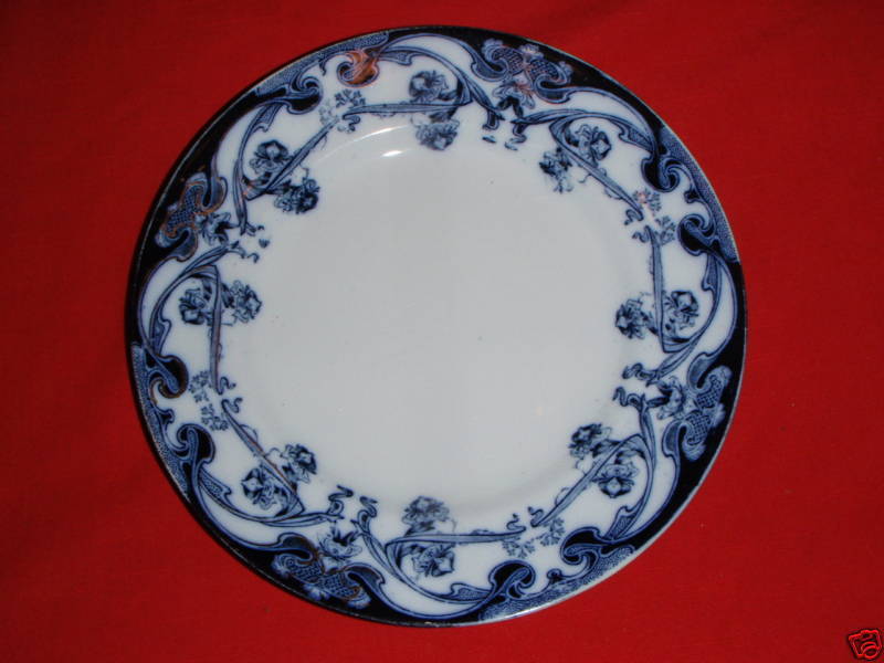 Royal Staffordshire Blue IRIS Luncheon Plate 9 inches