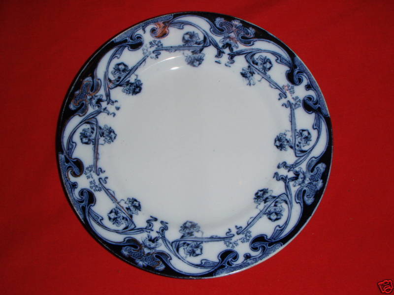Royal Staffordshire Blue IRIS Luncheon Plate 9 inches