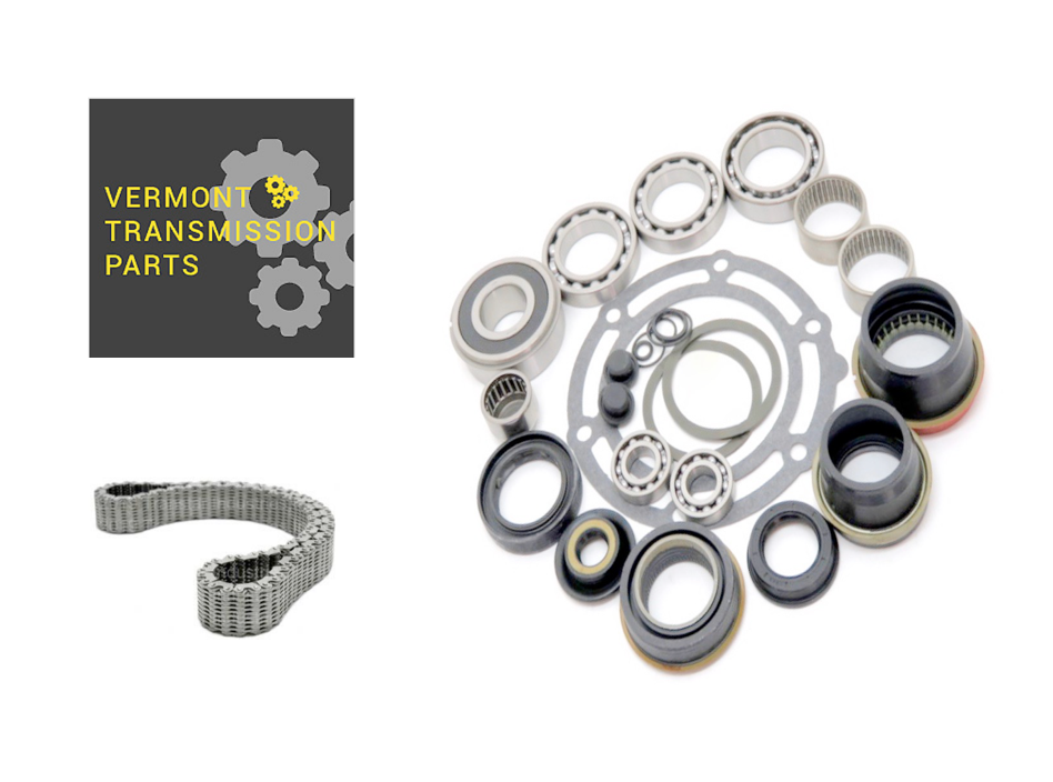 Early Magna MP3023LD NQH Transfer Case Rebuild Kit w/ Bearings Gasket Seal Chain